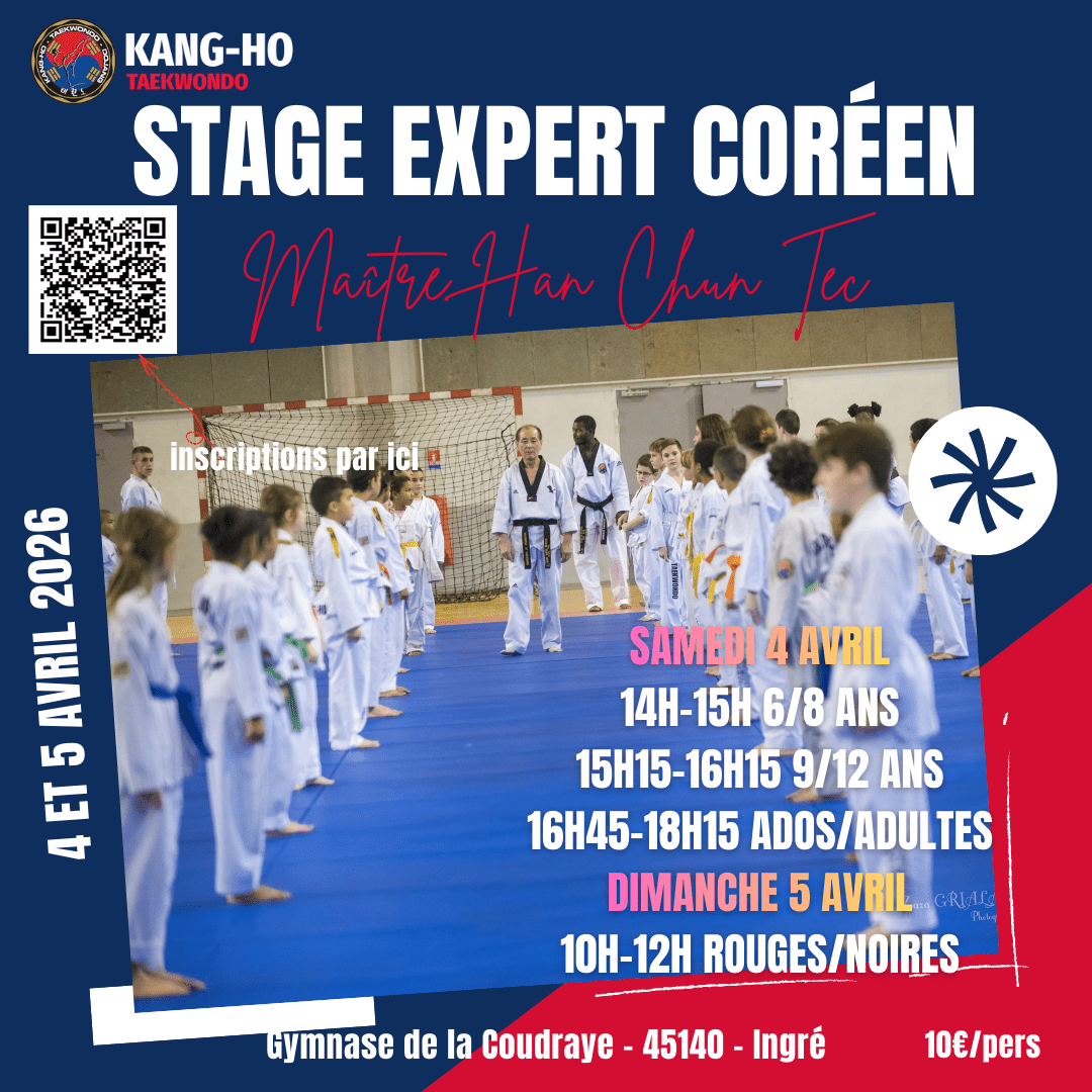 stage kang ho taekwondo