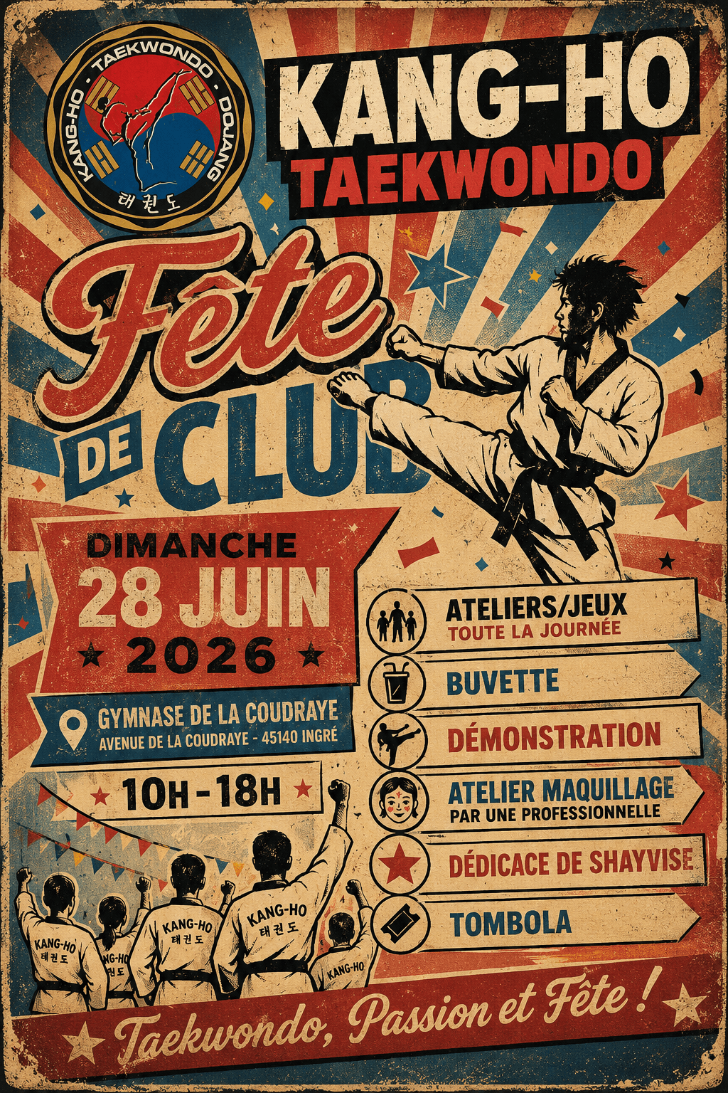 fête du club kang-ho