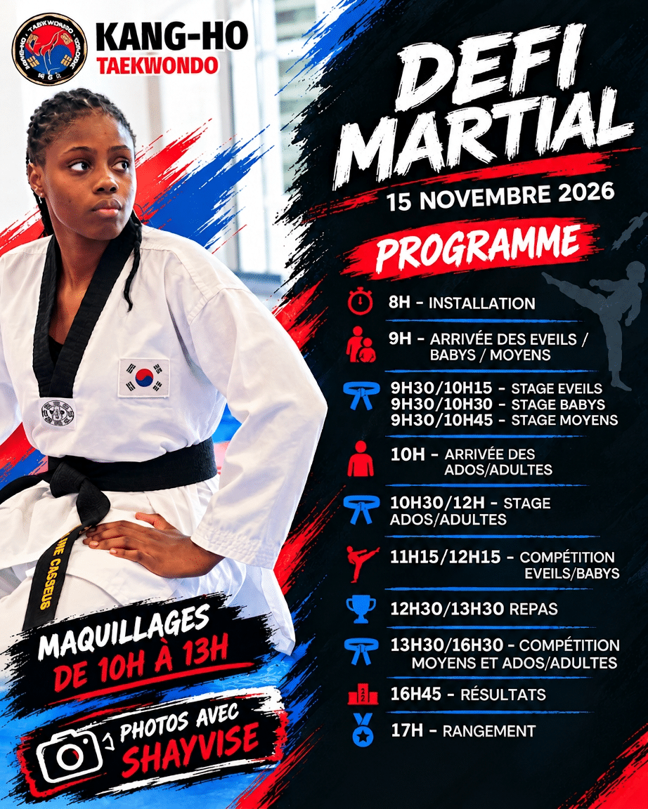 défi martial kang ho 2026